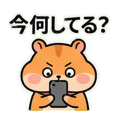 Clingy Hamster Omo-Ham Stickers