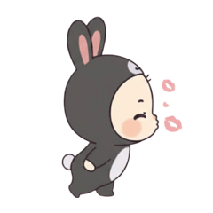 デレデレなブラックバニー♡