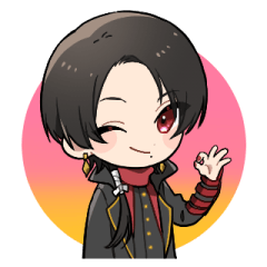 ゆるっと使える刀剣男士スタンプ