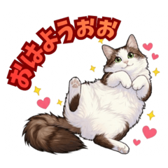 大切な人に送る♡かわいい猫のアトムくん