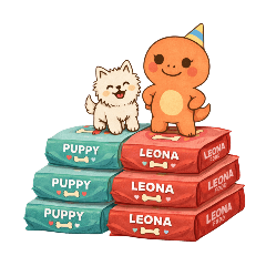 《Leona & Puppy｜幸福存糧生活》