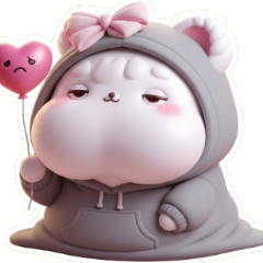 泡泡マン、甘え中