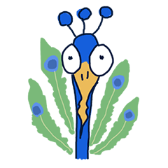 孔雀不要恐怯-諧音