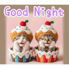 毎日使えるカップケーキ猫の日常