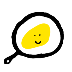 smile cute egg