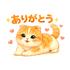 Poteneko :Daily Cute Cat Stickers