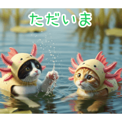 [ただいま専用]ウーパールーパー猫