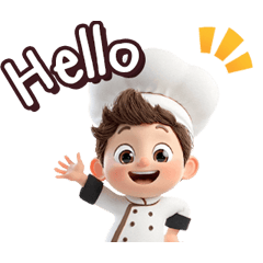 Happy Little Chef Cute