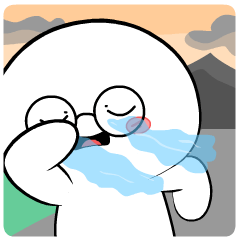 Baldie Glasses 7 : Pop-up stickers