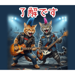 [了解です専用]猫ギタリスト