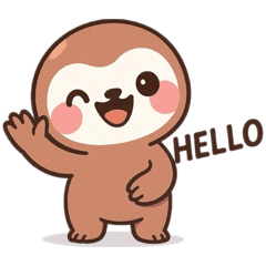 Nana-Chan the big eyed sloth