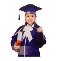 可愛女兒畢業照