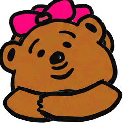 The little bear has something to say