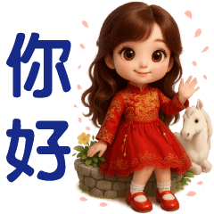 Cute Girl-Practical Greeting Phrases