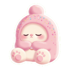 멍한 귀요미 생명체가 열심히 생각 중