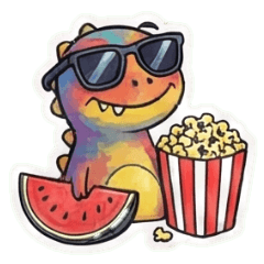 Dino Theme Park-Rainbow Dino-Work