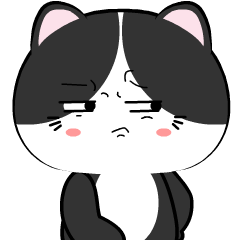 Baby Tuxedo Cat 9 : Effect stickers