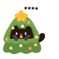 ลัคกี้ แมวดำ คริสมาสต์ & ปีใหม่ (เติมคำ)