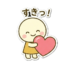 しろだんごたちのラブラブスタンプ