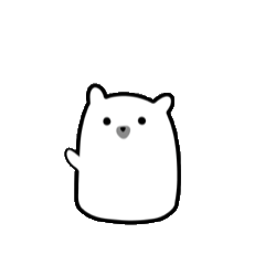 動くクマ　クマシュマロ3