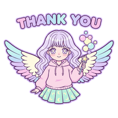 Pastel Magical Girl Stickers Vol.3