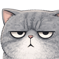 A cat that works even if it is sluggid