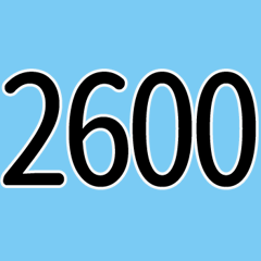 数字2600∼2639