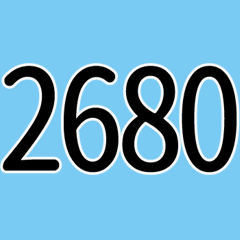 数字2680∼2719