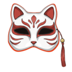 推し面と吹き出しのスタンプ