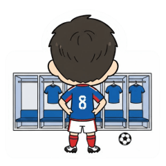 Soccer (blue white red)