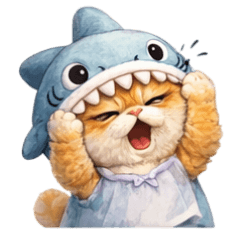 Cat shark cute and anoyying
