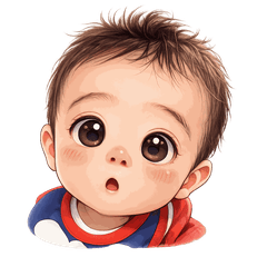 Gentle Everyday Greetings from a Baby