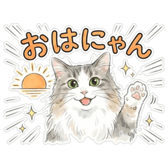 Daily Nyan: Norwegian Forest Cat
