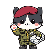 Airborne Guardian Tuxedo Cat (Elite)