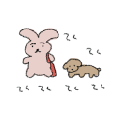 日常で使えるゆるかわいいスタンプ。