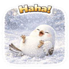 Cute Real Long-Tailed Tit Stickers 2