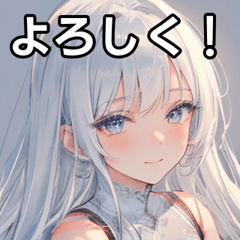 One Piece Silver Hair Girl