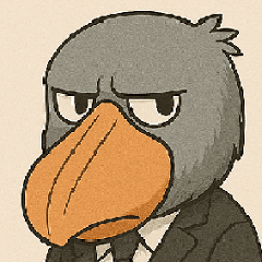 Deadpan Shoebill