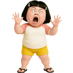 おかしな顔のミス 88