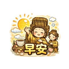 三郊 鎮港 海安宮鎮港媽 保佑你(妳) – LINE貼圖 | LINE STORE
