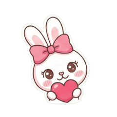 Cube Bunny: Expressive & Cute