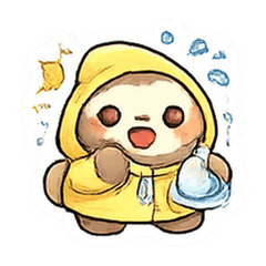 Mumu Rainy Sloth Daily Mood