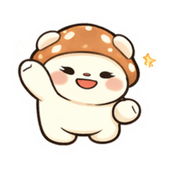 Miso Mushroom Bear Mood Pops