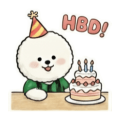 Bichon Ball's Birthday Wishes
