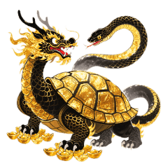 玄武通財庫・龍龜守金山