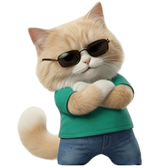 元気な猫庭-ちい