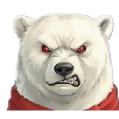 Too Dramatic Real Polar Bear Big