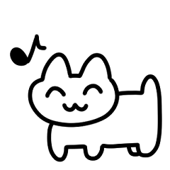 Easy to use! White Cat's Daily Life