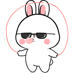 Funny Rabbit 5 : Animated Stickers