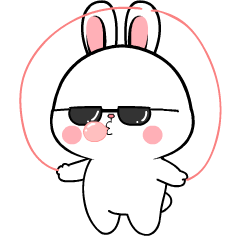 Funny Rabbit 5 : Animated Stickers